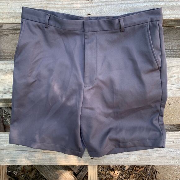 Walter Hagen flat front golf shorts gray Size 38 - Picture 1 of 5